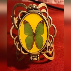 Vintage Style Butterfly Cuff Bracelet